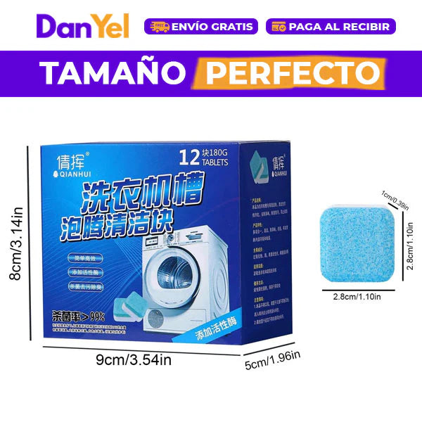 Tabletas Limpiadoras Para Lavadora 2x1