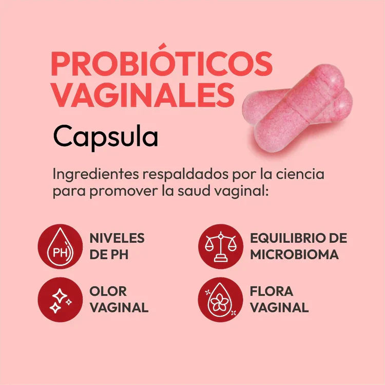 Probiótico Íntimo Especializado | Elimina Infecciones Vaginales Naturalmente