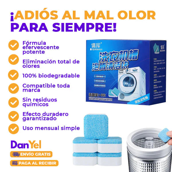 Tabletas Limpiadoras Para Lavadora 2x1