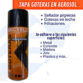 Sellador Flexible Tapa Goteras y Grietas