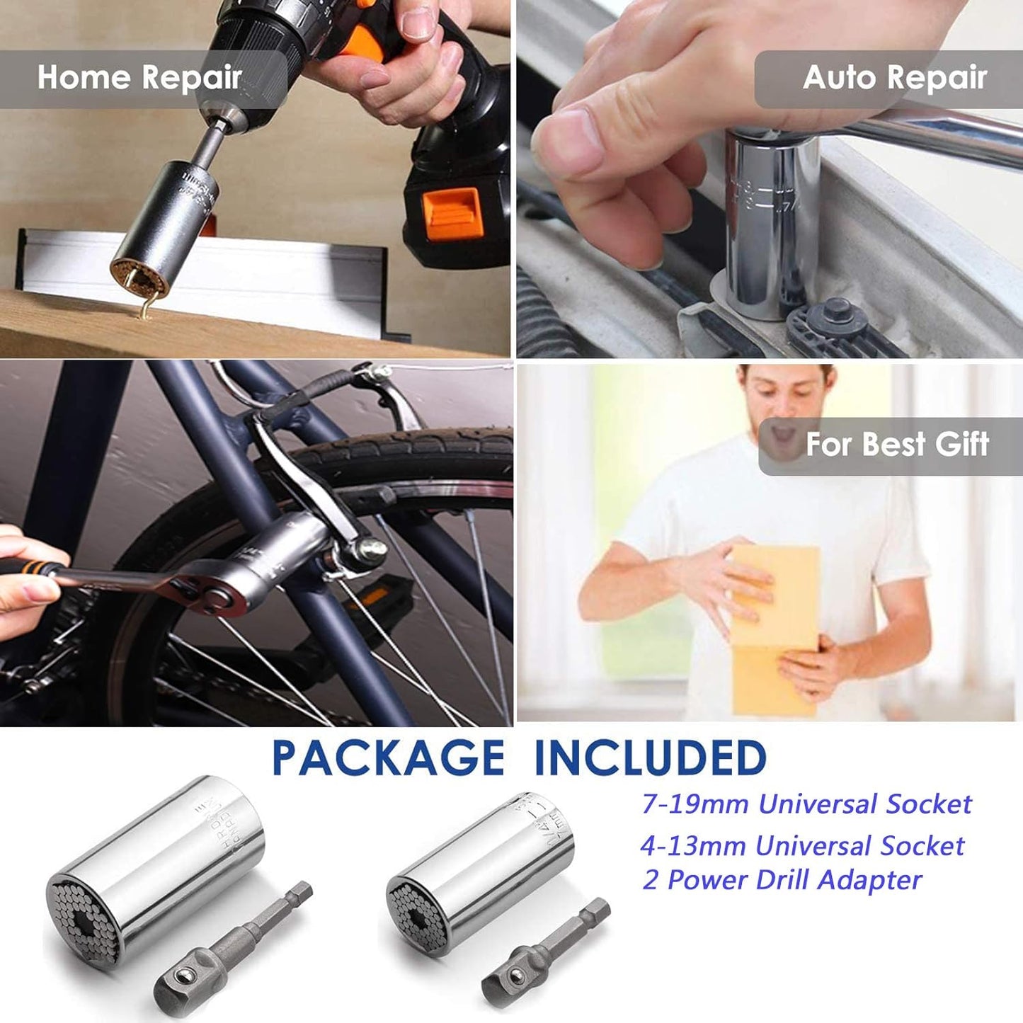 Dado Universal Multiusos para Taladro