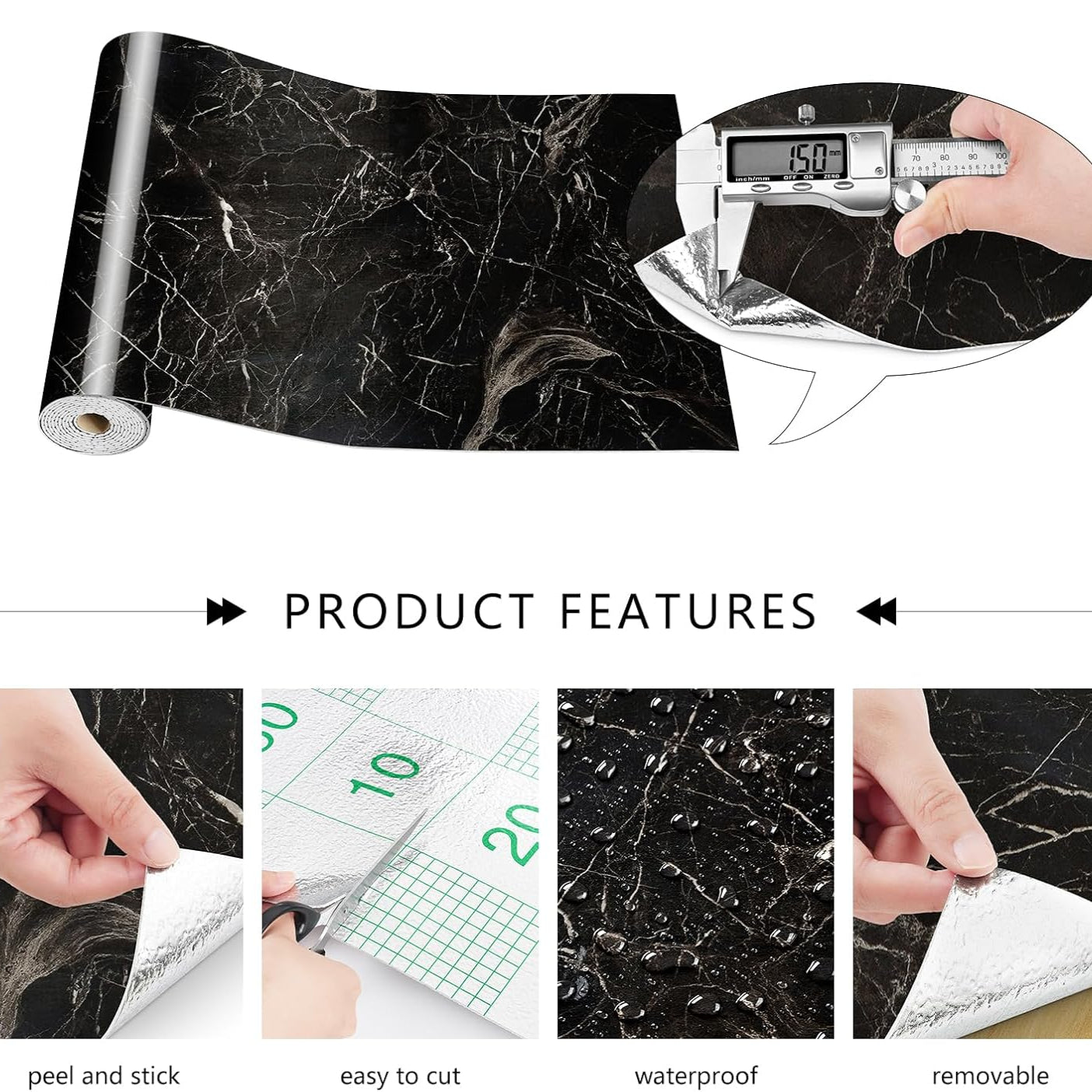 Panel Tapiz Decorativo Estilo Mármol