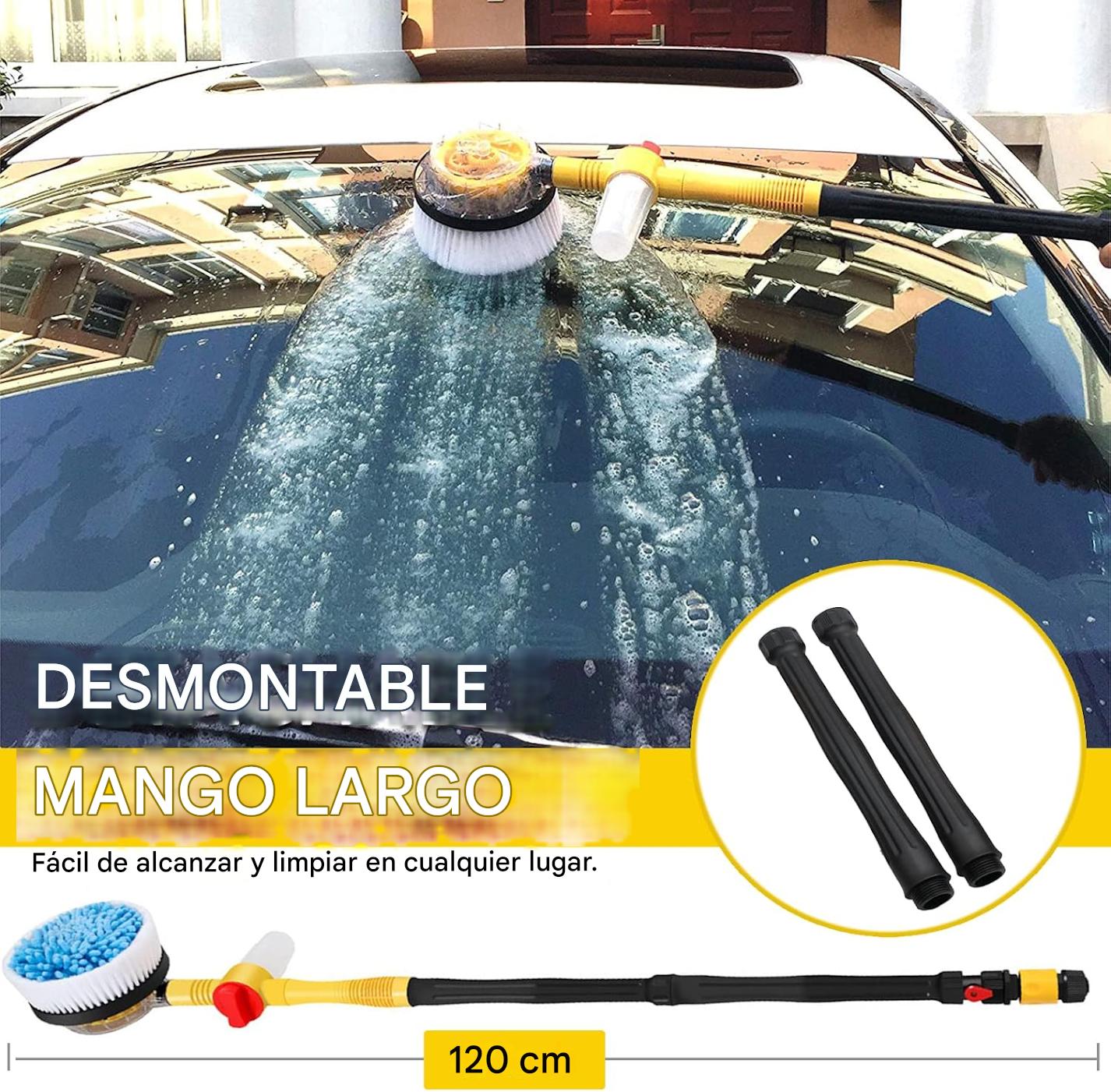 Cepillo Giratorio Automático Para Auto | Limpieza Rápida Y Profunda