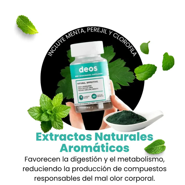 Deos - Desodorante natural sin aluminio