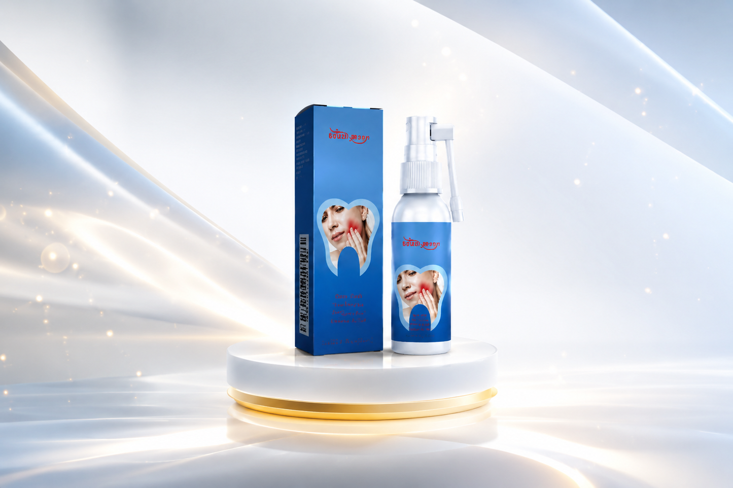 / Spray Analgésico Dental — Alivio del Dolor de Muelas y Encías en Segundos