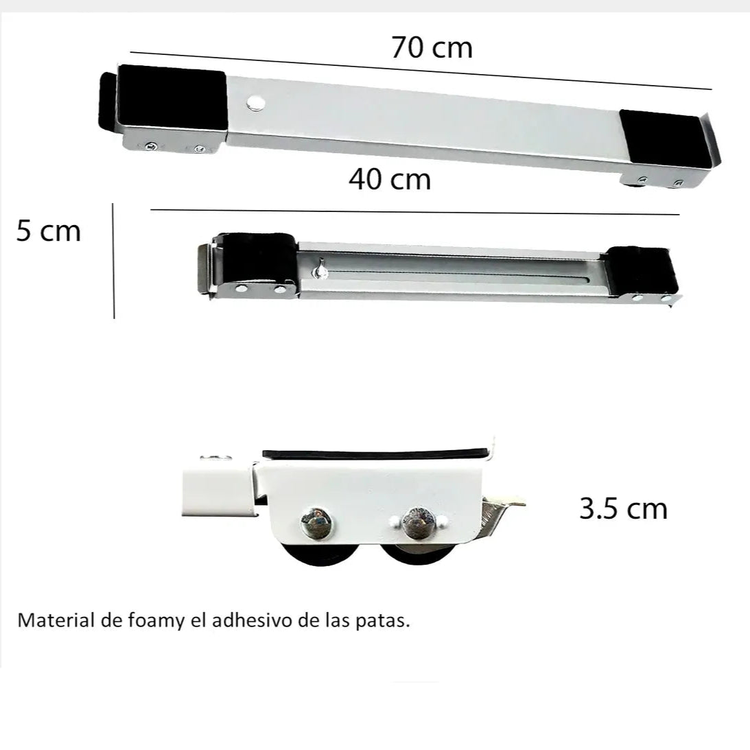 Base Móvil Extensible para Electrodomésticos