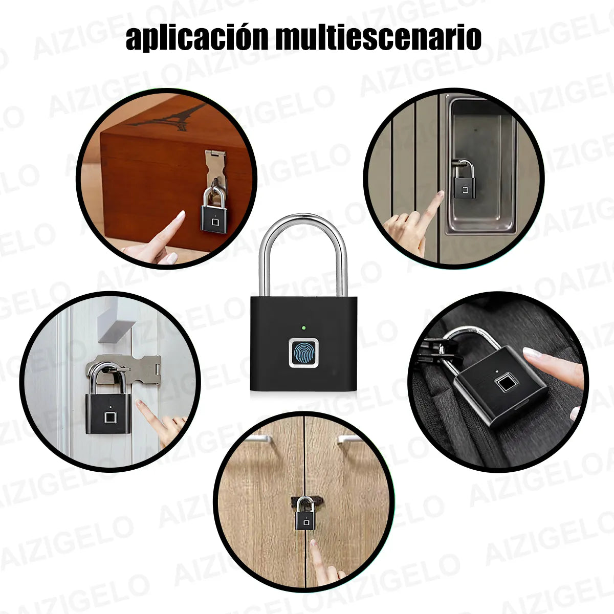 Candado Inteligente con Huella Digital