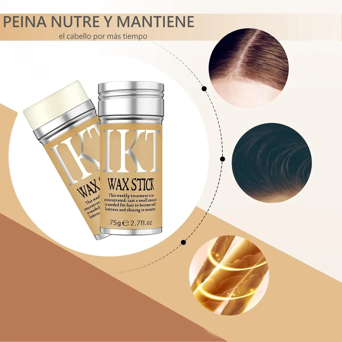 Cera Para Cabello En Barra