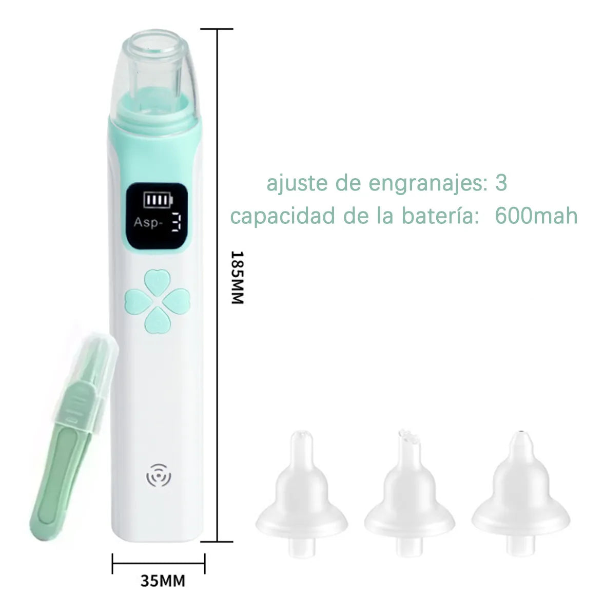 Aspirador Nasal Eléctrico para Bebés