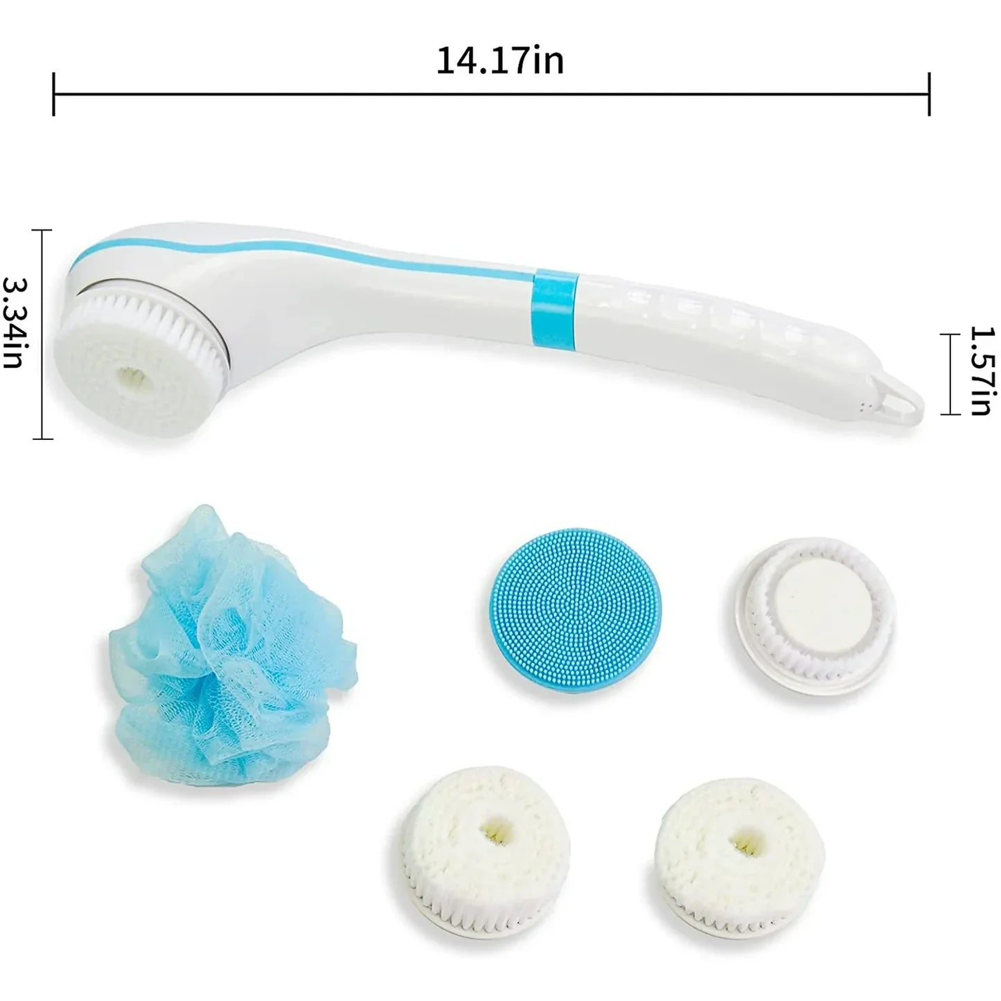 Cepillo Eléctrico Multiuso para Ducha