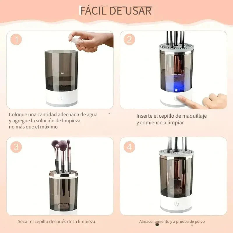 Limpiador De Brochas De Maquillaje