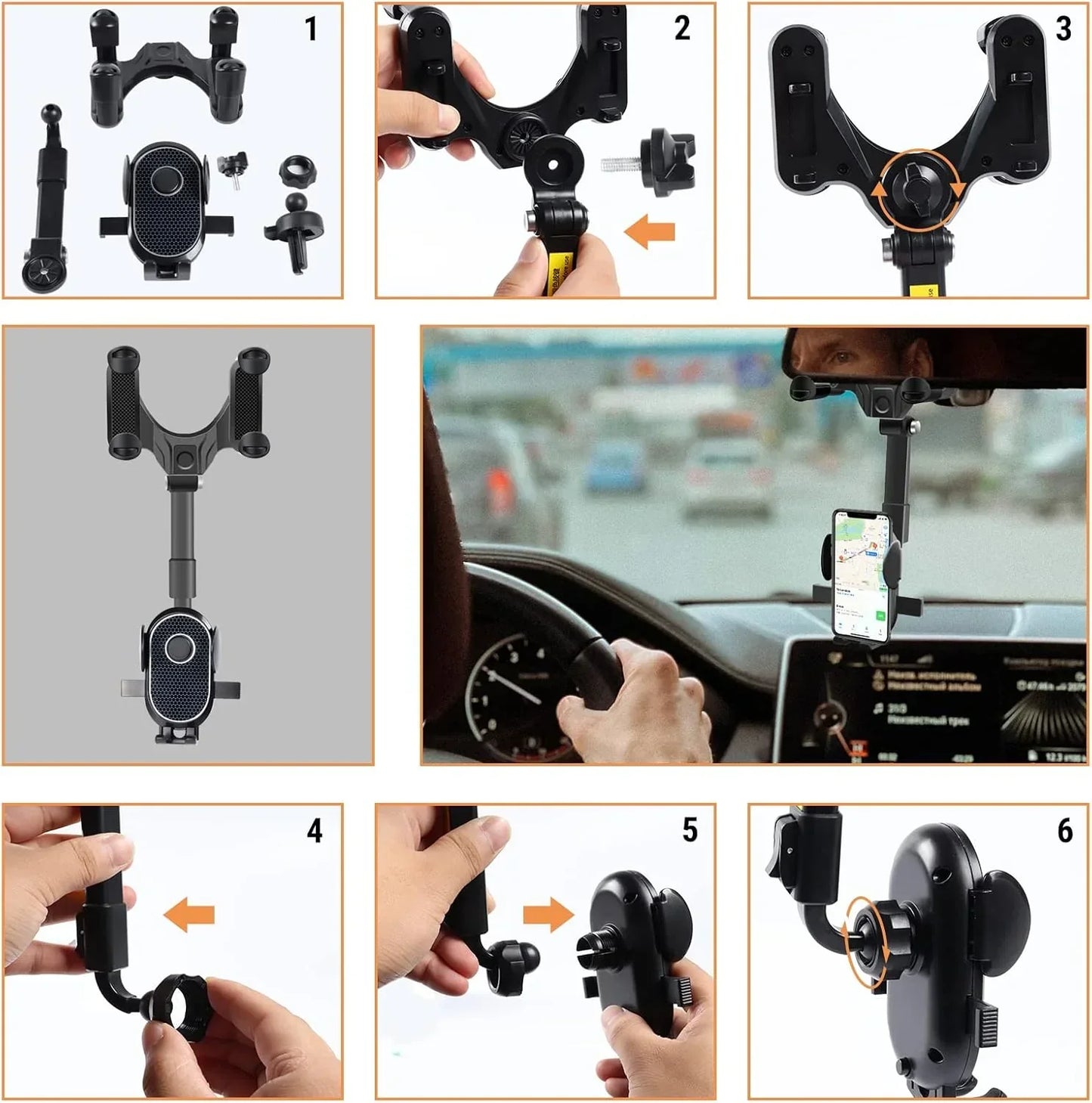 Soporte De Telefono Para Auto