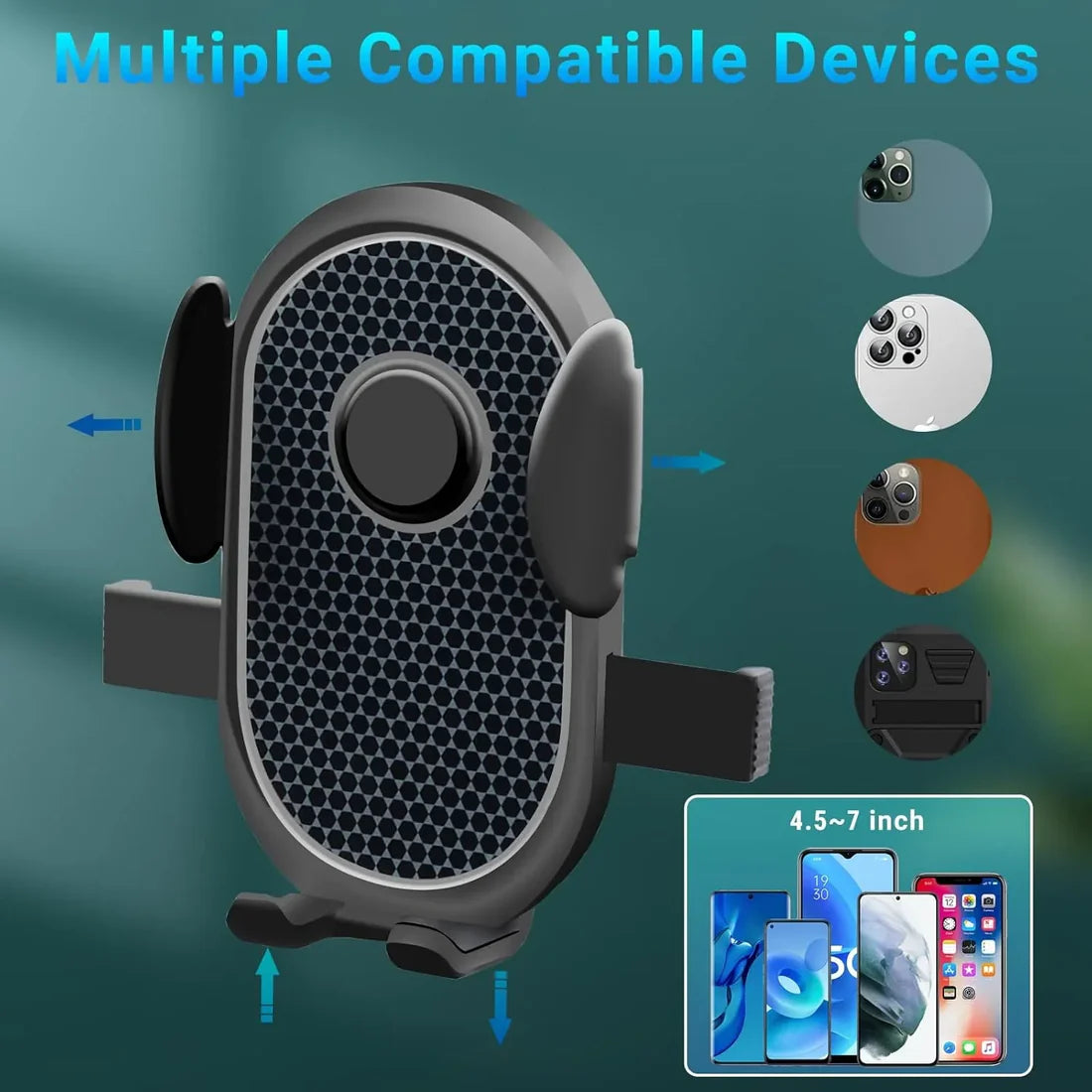 Soporte De Telefono Para Auto 3 x 1