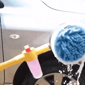 Cepillo Giratorio Automático Para Auto | Limpieza Rápida Y Profunda
