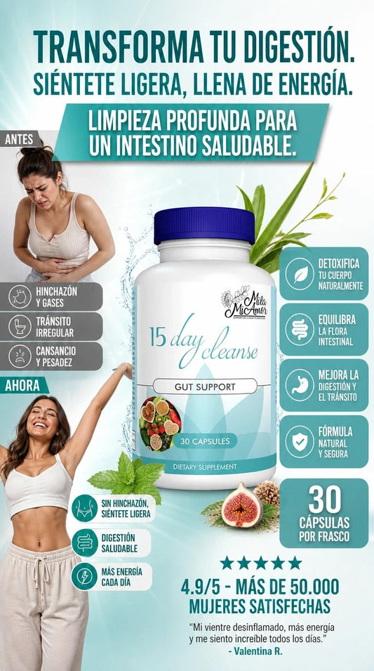 15 Days Cleanse - Limpieza corporal en 15 días