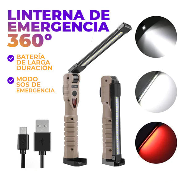 Linterna De Emergencia 360°