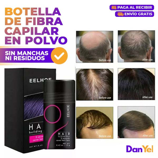 Botella de Fibra Capilar en Polvo