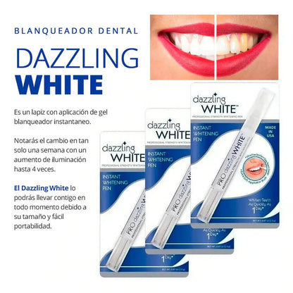 Lápiz Blanqueador de Dientes. Sonrisa Radiante 2x1