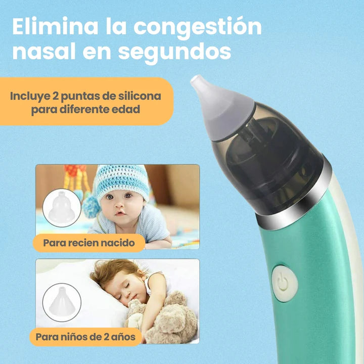 Breezy® | Aspirador Nasal Portátil para Bebés