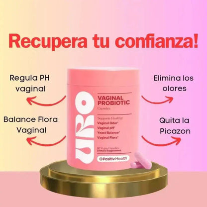 Probiótico Íntimo Especializado | Elimina Infecciones Vaginales Naturalmente