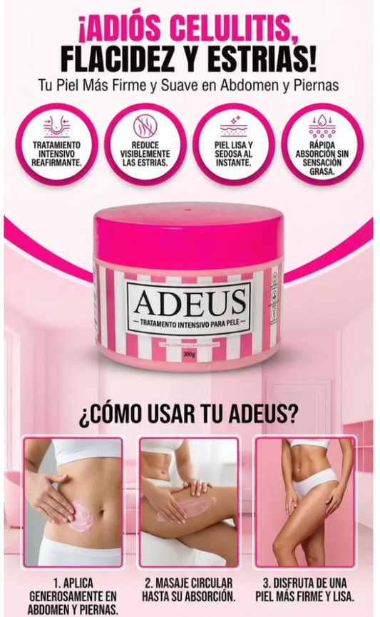 Crema Adeus - Reducción de celulitis