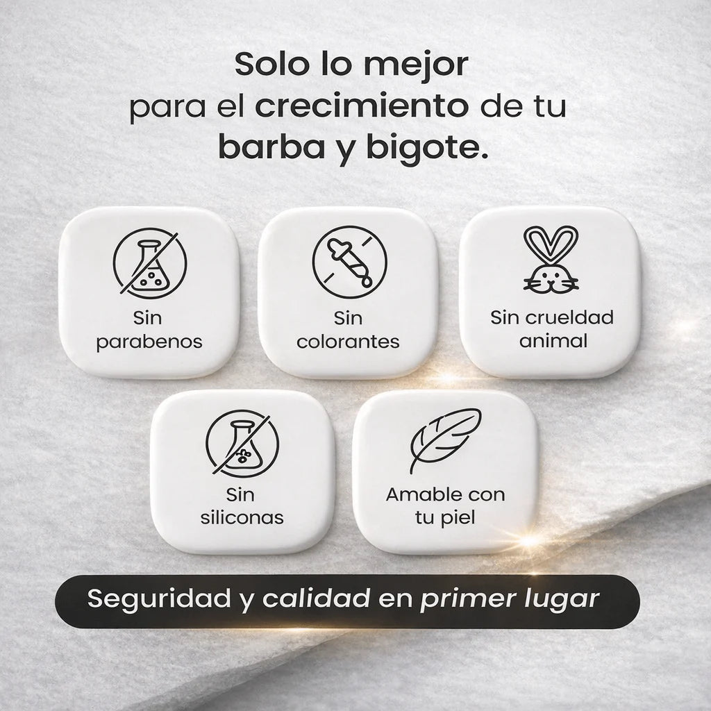Bálsamo para el Crecimiento de la Barba | Minoxidil al 20%