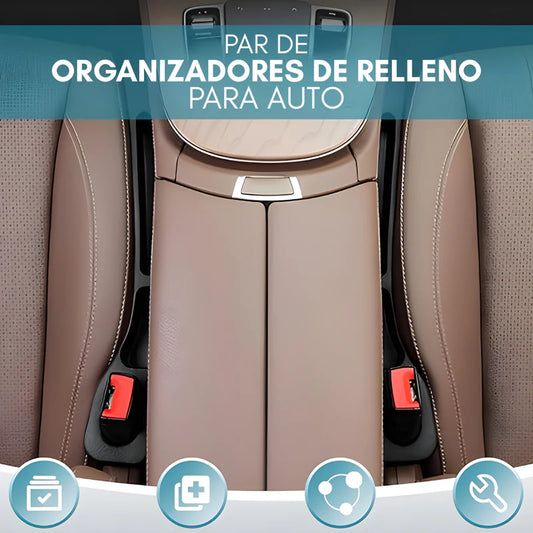 Par de Organizadores de Relleno para el Auto | 2x1