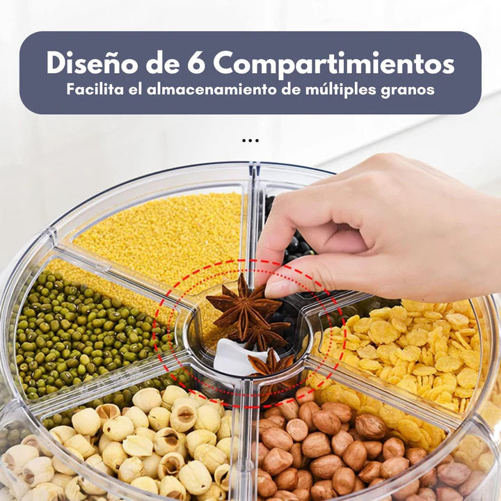Vortex® | Dispensador Múltiple de Granos 360°