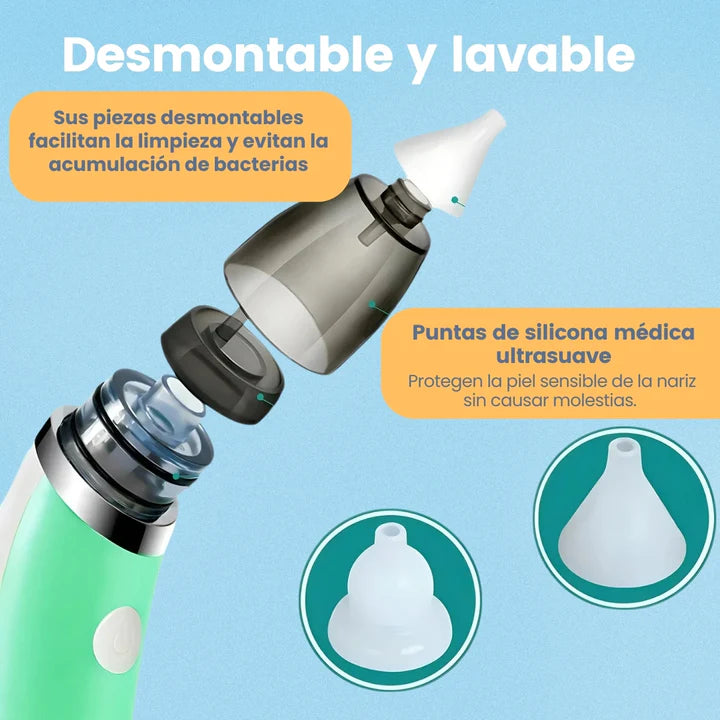 Breezy® | Aspirador Nasal Portátil para Bebés