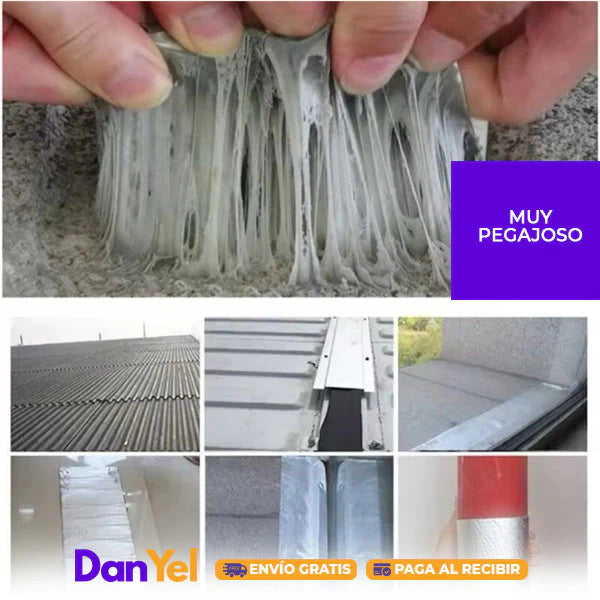 Cinta De Sellado Impermeable De Butilo Para Techos 2x1