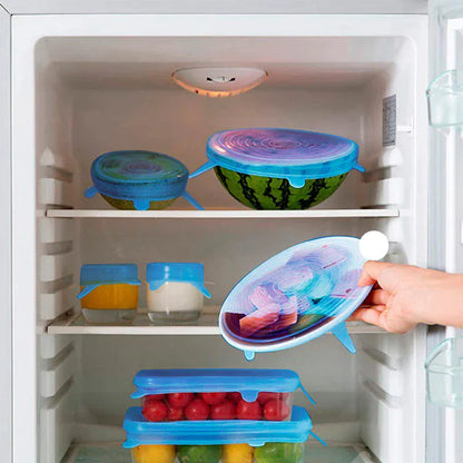 Kit de Tapas de Silicona para Envases 2x1