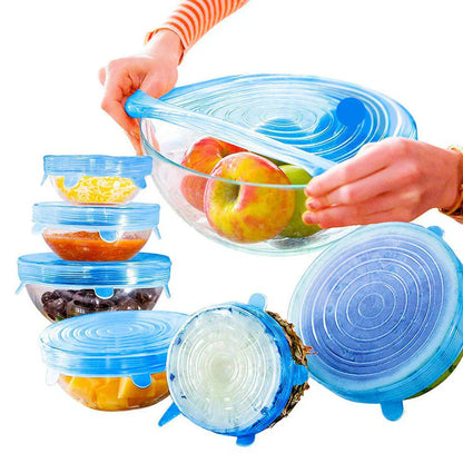 Kit de Tapas de Silicona para Envases 2x1