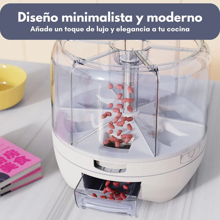 Vortex® | Dispensador Múltiple de Granos 360°