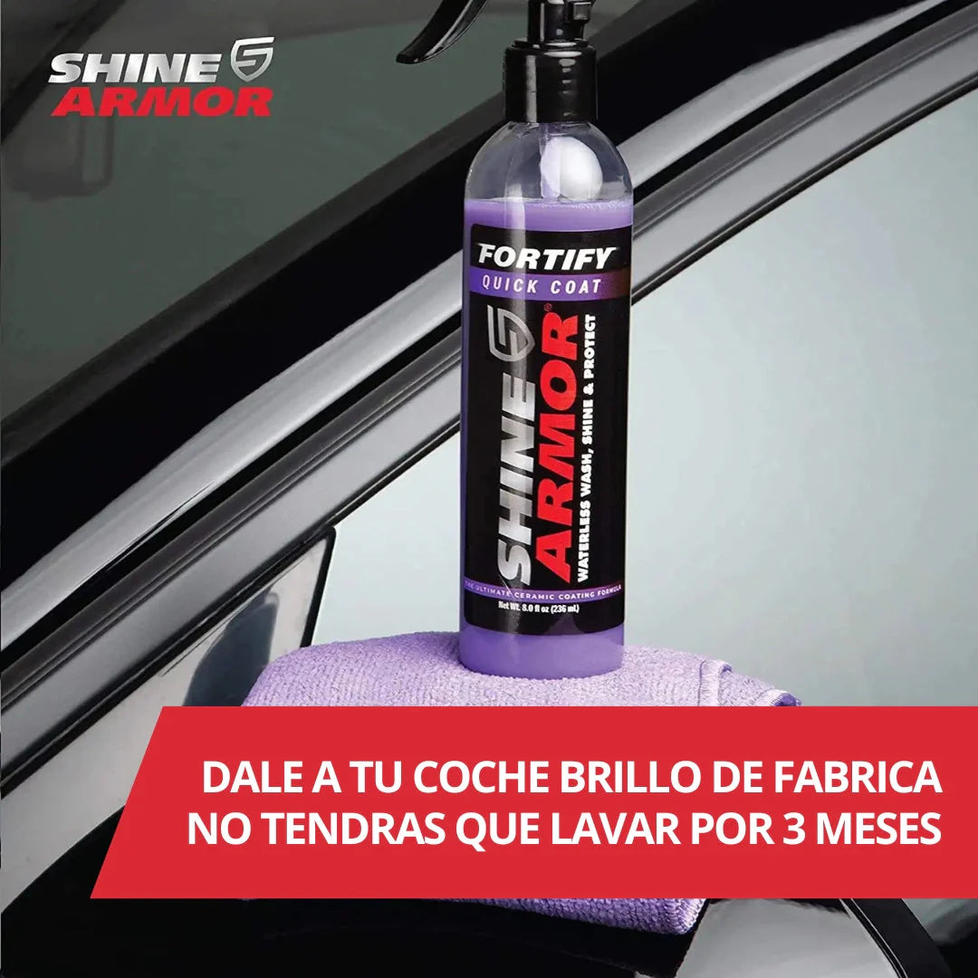 Spray Protector Nanotecnológico con Brillo Espejo para Autos