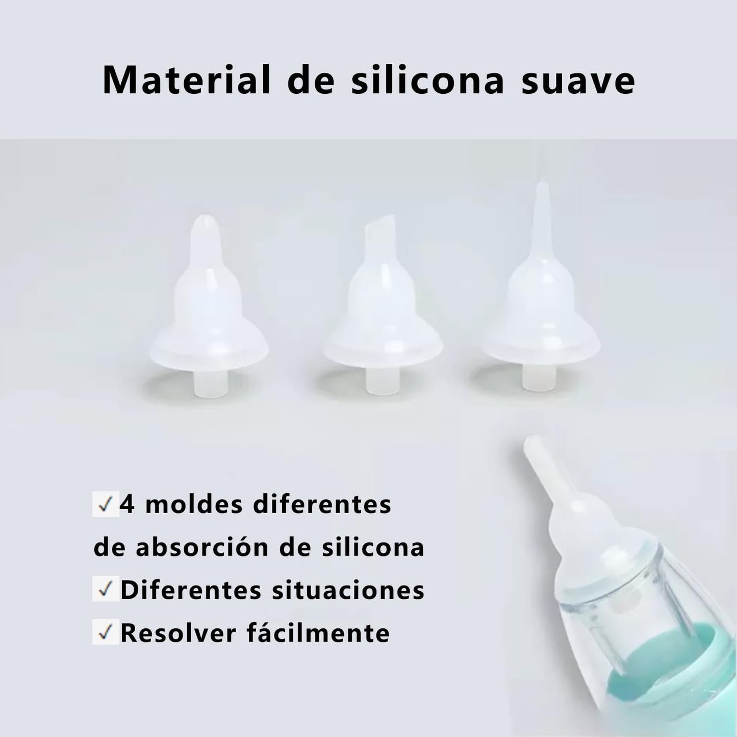 Aspirador Nasal Eléctrico para Bebés