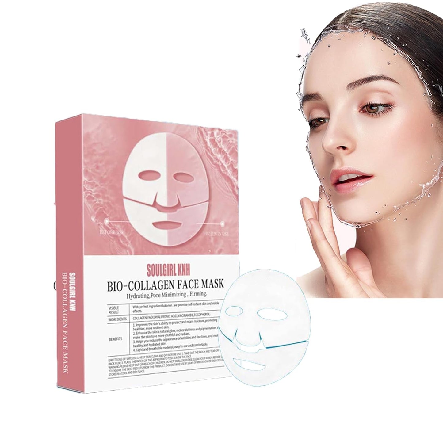 Mascarilla de Colágeno para la Cara | Pack de 3