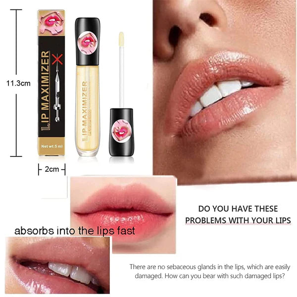 Brillo Labial Voluminizador 2X1