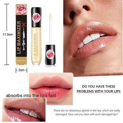Brillo Labial Voluminizador 2X1