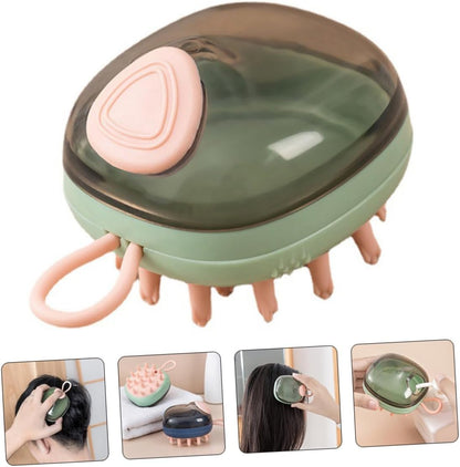 Cepillo de Champú Masajeador para Cuero Cabelludo 2x1