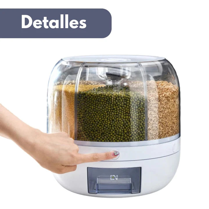 Vortex® | Dispensador Múltiple de Granos 360°