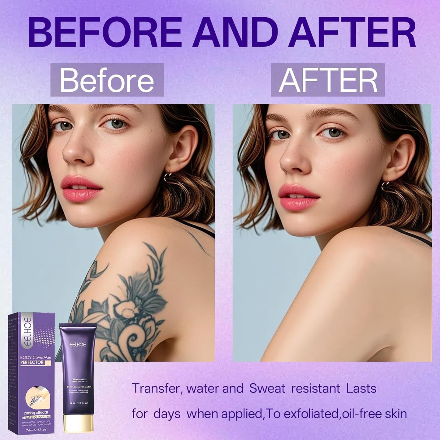 Base para Cobertura de Tatuaje | EELHOE