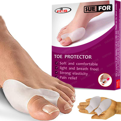 Separador de Dedos de Gel para Juanetes 2X1