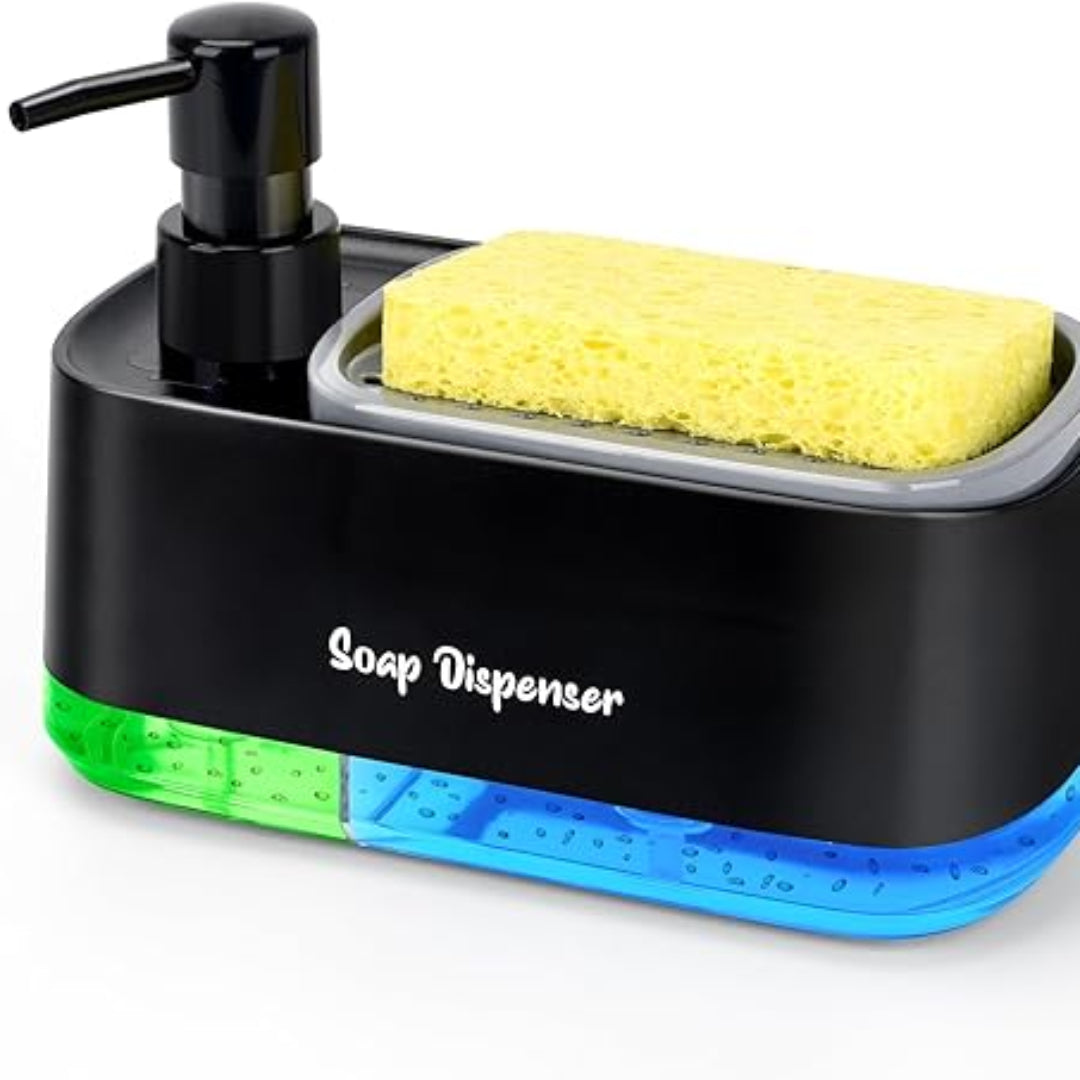 Dispensador de Jabón Con Esponja