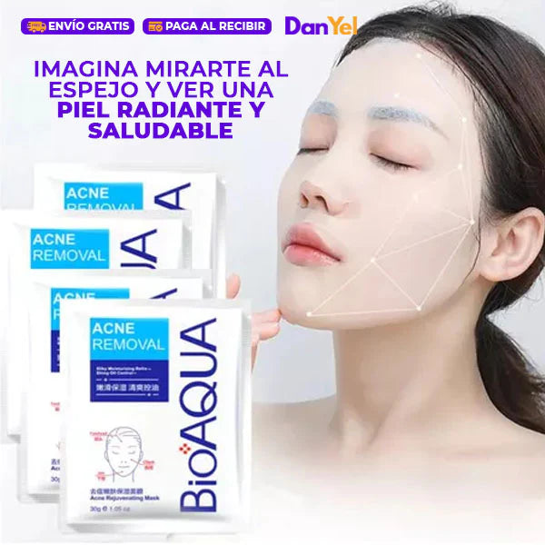 Mascarilla Antiacné - Bioaqua 2x1