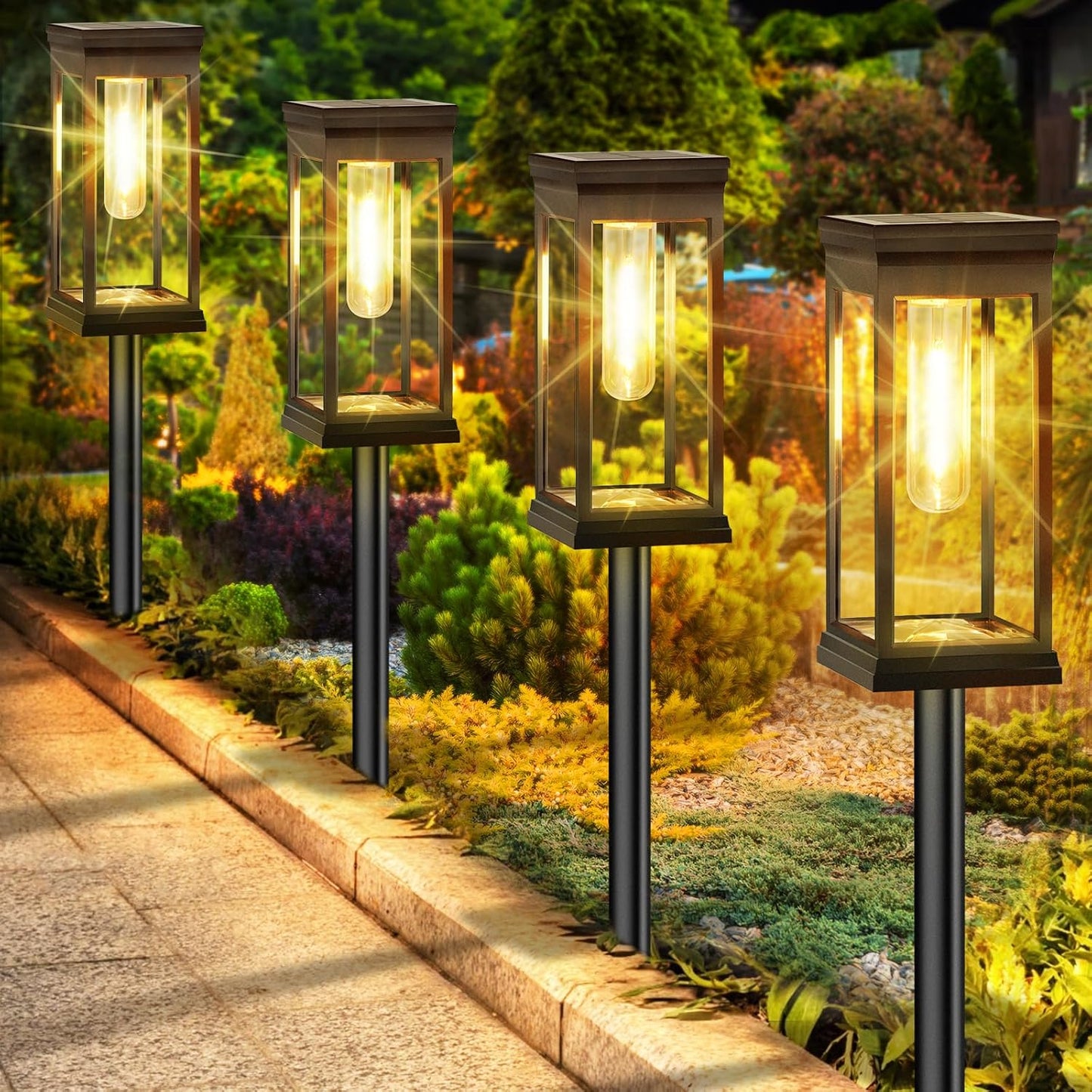 Lámparas Solares Decorativas para Exteriores