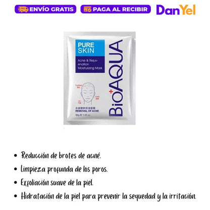 Mascarilla Antiacné - Bioaqua 2x1
