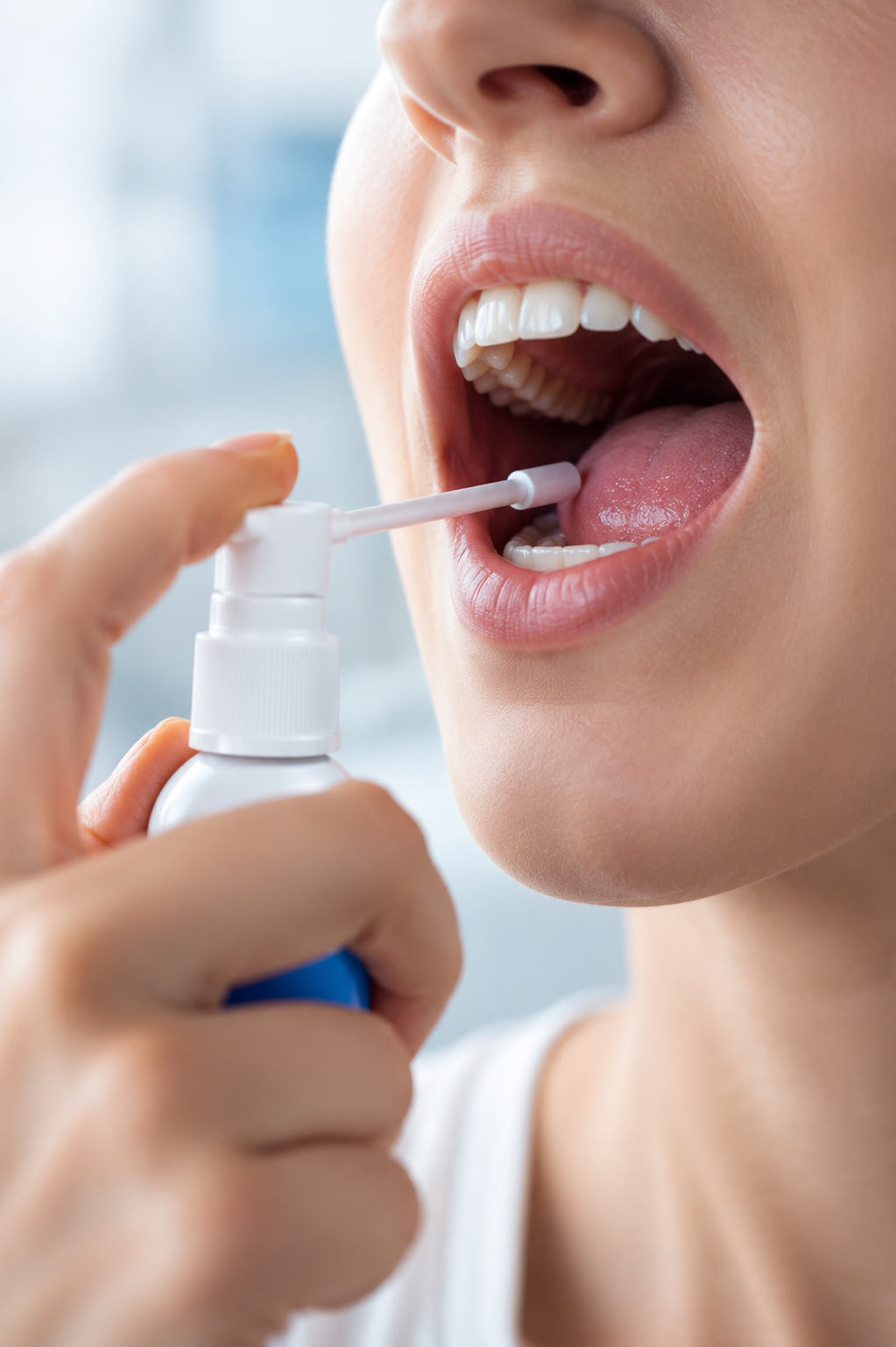 / Spray Analgésico Dental — Alivio del Dolor de Muelas y Encías en Segundos