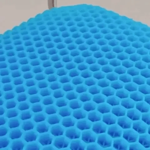 Cojín de Gel Ortopédico para Coxis y Espalda