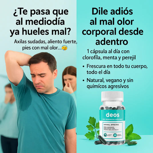 Deos - Desodorante natural sin aluminio
