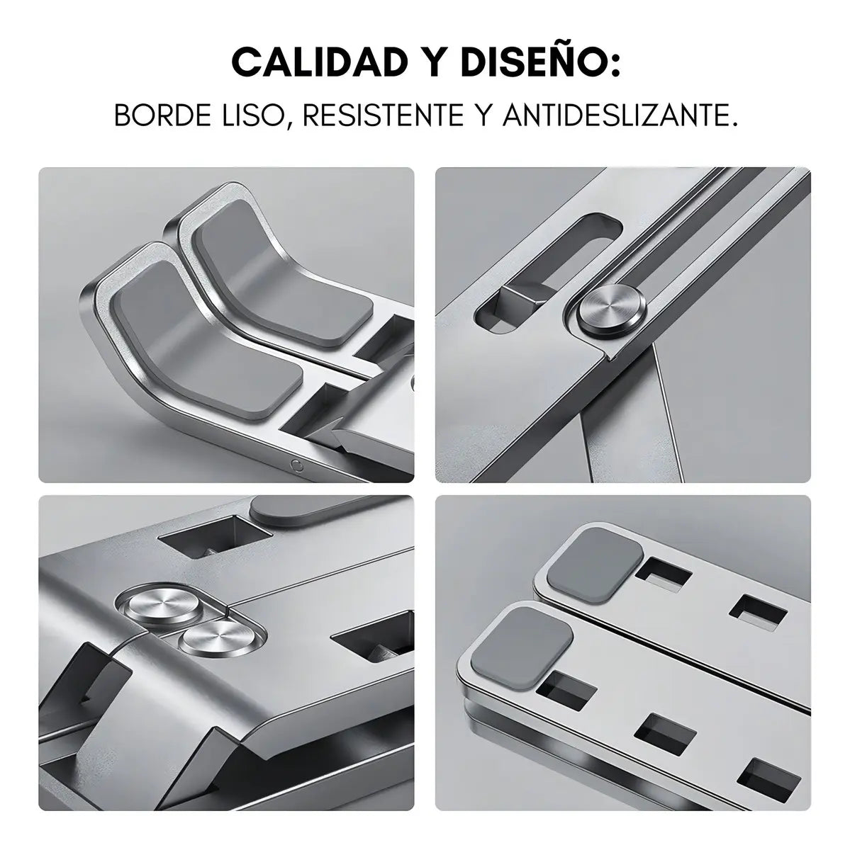 Soporte Metálico para Laptop | Ergonómico y Resistente